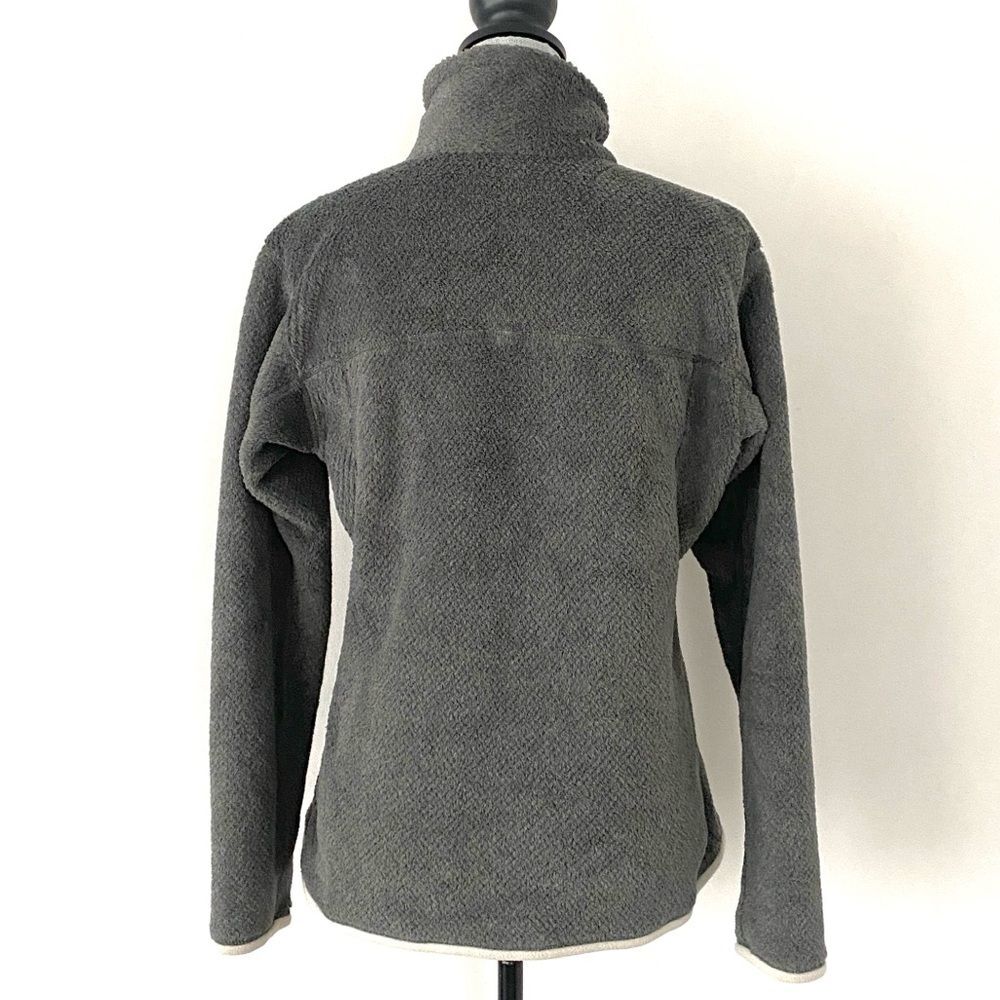 Patagonia Women's Re-Tool Snap-T Pullover Gray Fleece 1/4 Snap Buttons Sz L - Picture 7 of 15